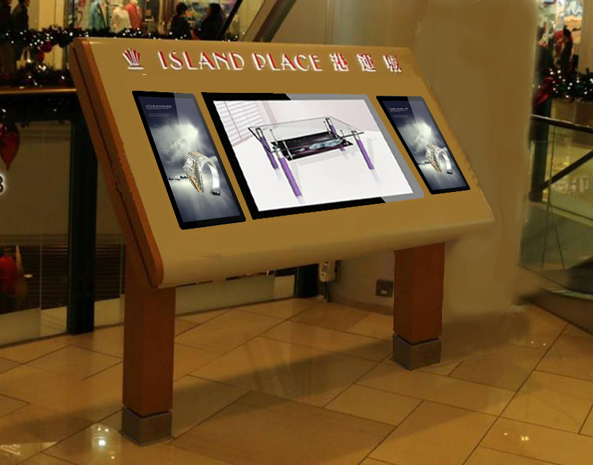 商场导览屏购物中心导览系统